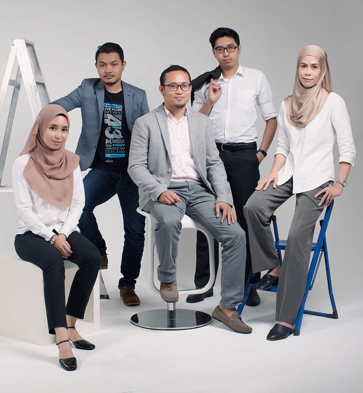 About Us team mobile