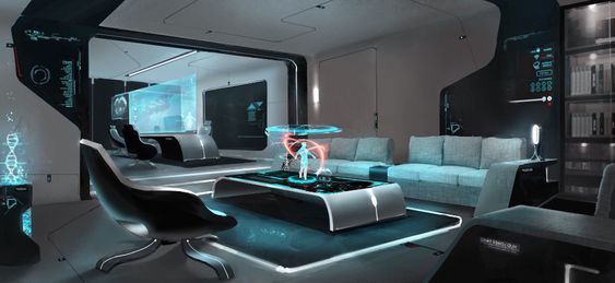 50 Futuristic Interior Design 2022